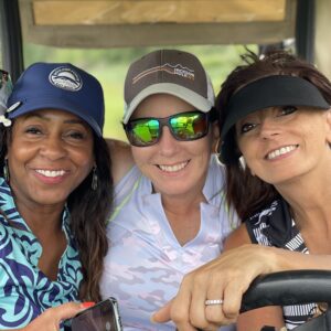 Golf Threesome at Skyland Camp